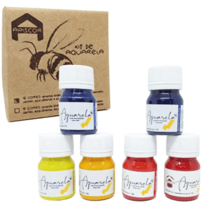 KIT DE AQUARELA  25 G C/6 CORES