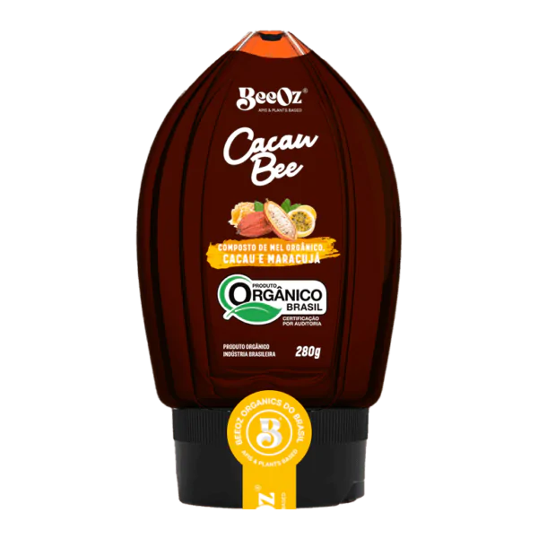 COMPOSTO DE MEL CACAUBEE  CACAU E MARACUJA 280g