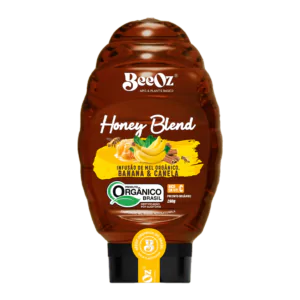 INFUSAO DE MEL HONEY BLEND ORG BANANA E CANELA 260g
