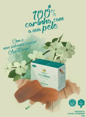 Sabonete Vegetal de Própolis Apisbrasil 95g – 2% de Extrato de Própolis | Natural, Suave e Antisséptico - Imagem 4