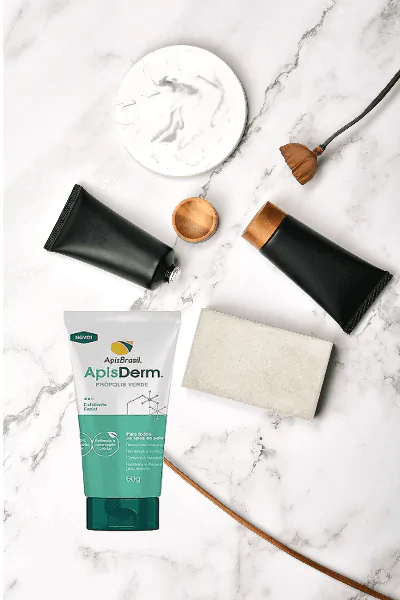 ESFOLIANTE FACIAL  60g - APISDERM - Imagem 4