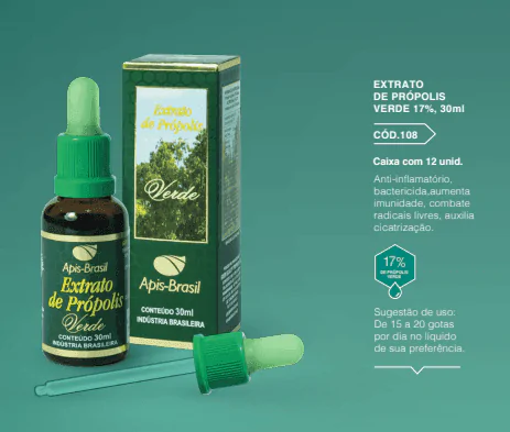 EXTRATO DE PROPOLIS - EXTRATO SECO MINIMO 17% - Imagem 3