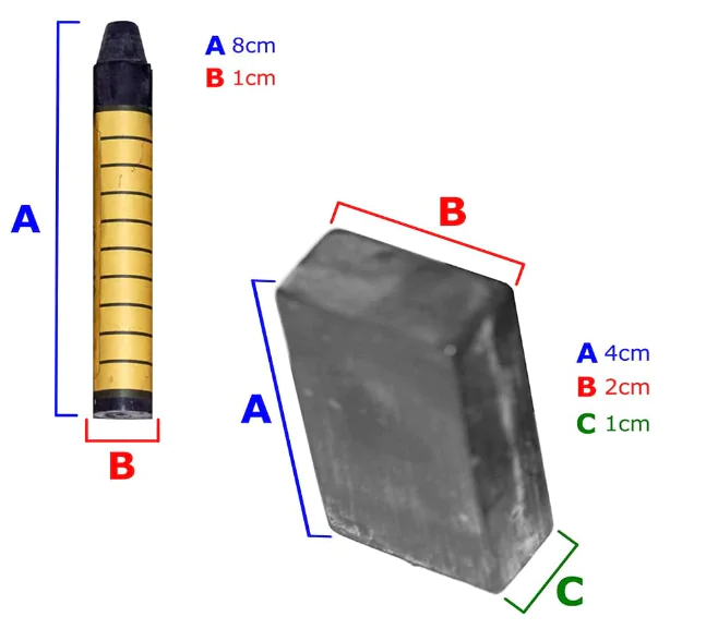 CAIXA BAMBU 8 BASTAO E 8 BLOCOS DE CERA DE ABELHA - Imagem 3