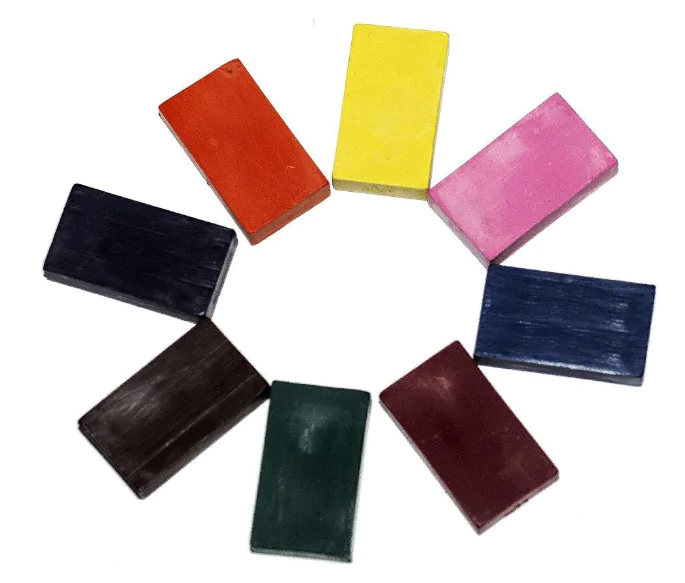 BLOCOS DE CERA DE ABELHA PARA DESENHOS 8 CORES SORTIDAS - Imagem 2