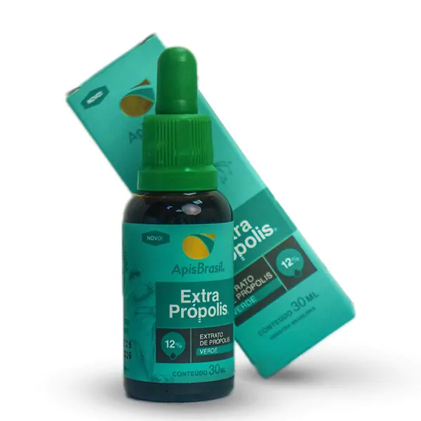 EXTRATO DE PROPOLIS 30 ml- EXTRATO SECO MÍNIMO 12% - SERIE EXTRA PROPOLIS