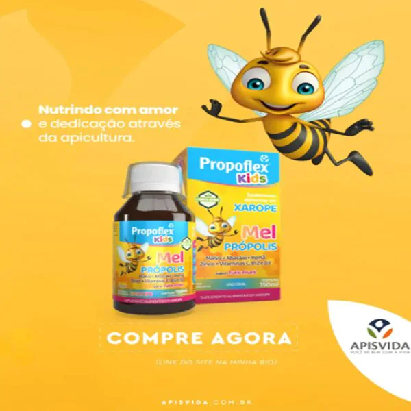 PROPOFLEX XAROPE TUTTI-FRUTTI 150ML-APIS VIDA - Imagem 4