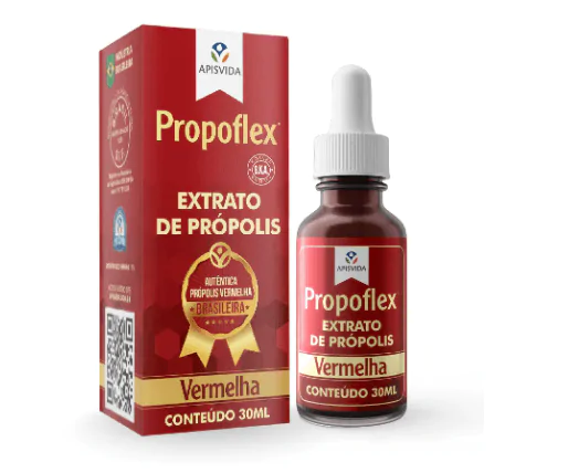 PROPOFLEX EXT. DE PROPOLIS VERMELHA 11% GTS 30ML- VAL 19/05/2025