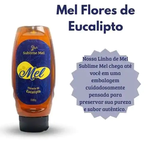 Mel de Flores de Eucalipto 500g | Puro e Natural – Sublime Mel® - Imagem 2