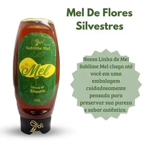Mel de Flores Silvestres 500g | Puro, Natural e Artesanal – Sublime Mel® - Imagem 5