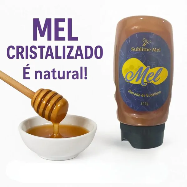 MEL DE FLORES DE EUCALIPTO 300g - SUBLIME MEL - Imagem 6