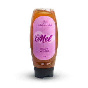 Mel Natural de Flores de Cipó Uva 500G - Sublime Mel®