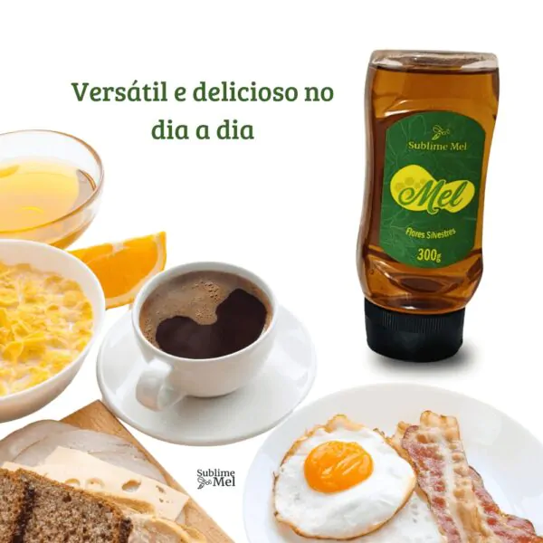 Mel de Flores Silvestres 300g | Natural, Versátil e Puro – Sublime Mel® - Imagem 5