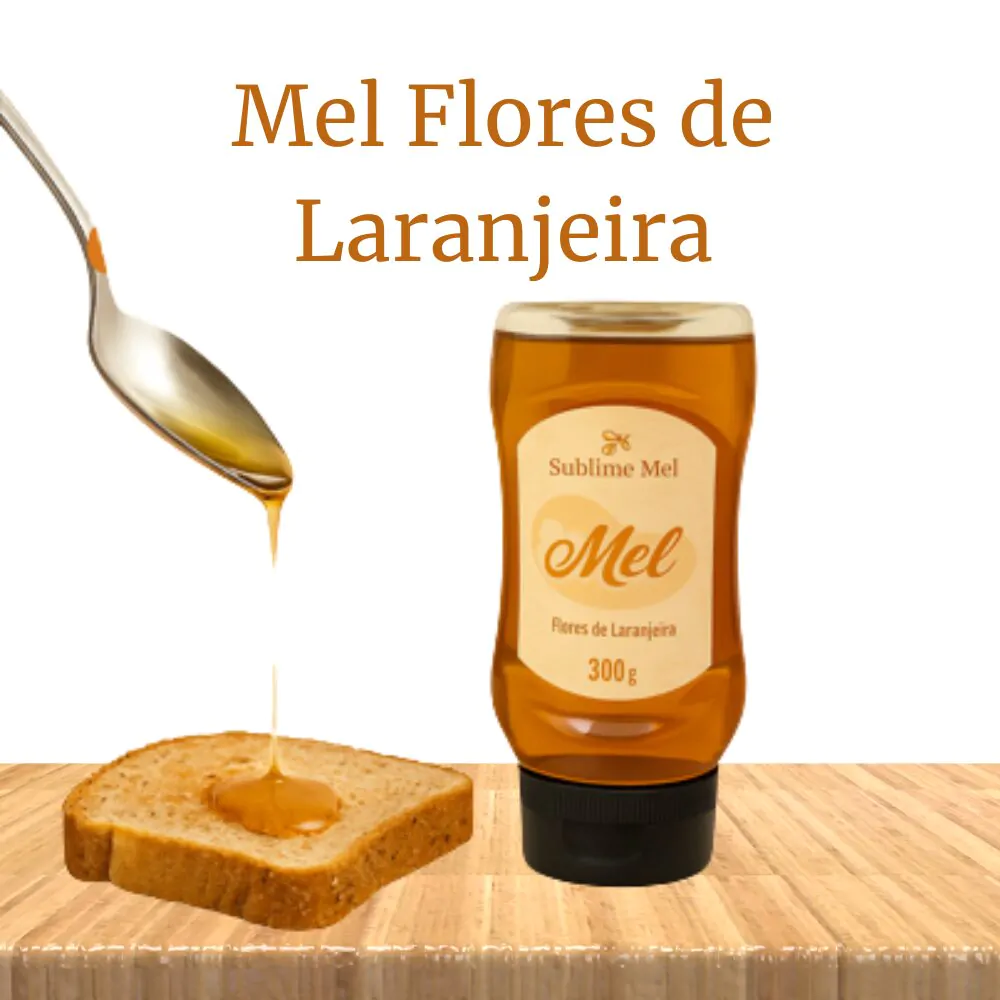 Mel de Flores de Laranjeira 300g | Delicado, Natural e Artesanal – Sublime Mel® - Imagem 3