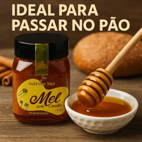 Mel Composto com Canela 450 G