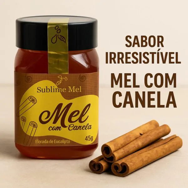 Mel Composto com Canela 450 G - Imagem 2