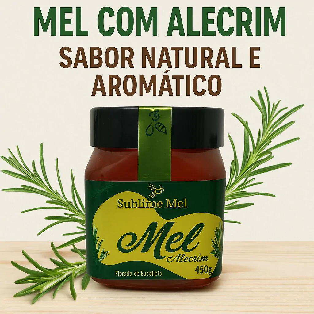 Mel Composto com Alecrim 450 g - Sublime Mel - Imagem 3